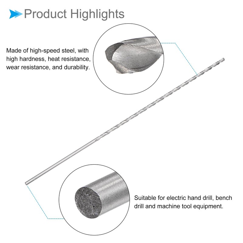 CoCud Extra Long Spiral Drill Bit 4.2 mm Drill Bit