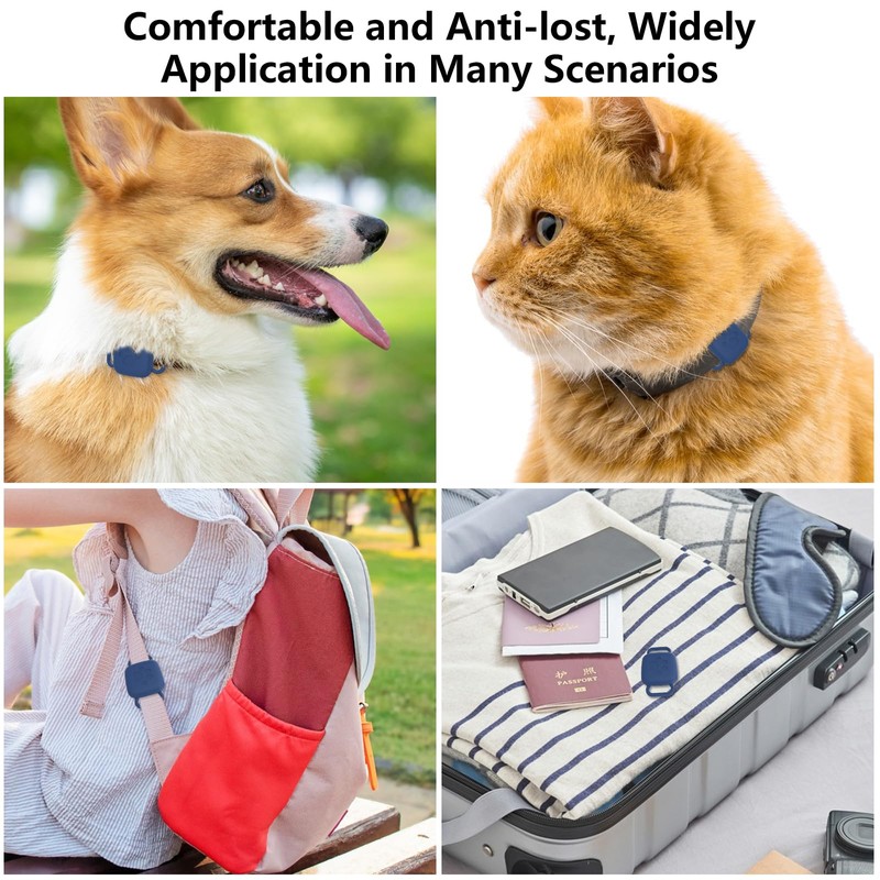 Frylaa Waterproof Dog Collar Holder Case for Tile Mate 2024/Mate
