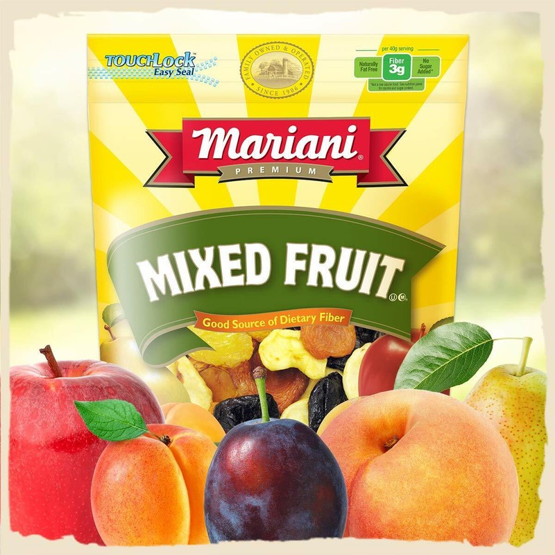 MARIANI PERMIUM MIXED FRUIT GOOD SOURCE OF DIETARY FIBER/32 OZ