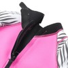 Women's Long Sleeve Wetsuit Neoprene Elastic Swimming Surfing Diving Swimsuit(XL)