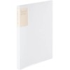 Kokuyo A4 Carry-All Clear Book, Fixed Back Pocket