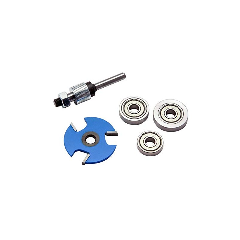 Rockler Biscuit Cutter Router Bit Set, 1-27/32'' Dia x 5/32''