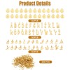 PEUTIER 156pcs/6 Sets A-Z Letter Charms for Jewelry Making, 3