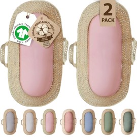 GOTS Organic 2 x Moses Basket Fitted Sheets 74x30 and 28x74cm - Cozy & Breathable – 190GSM Organic Cotton - Compatible with Ovale | Paml & Wicker Moses Baskets