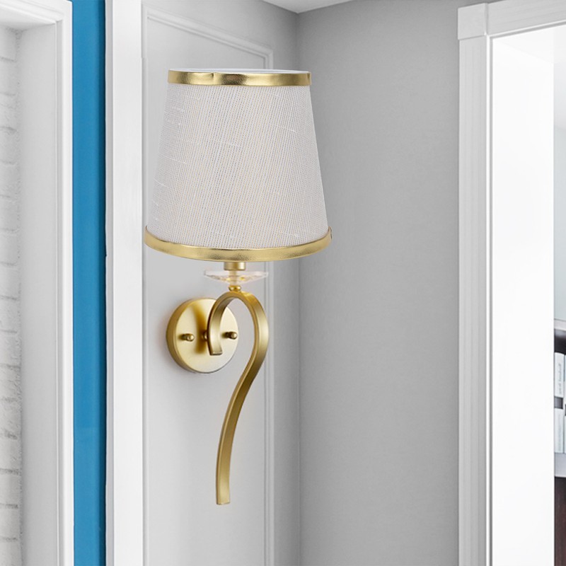 2PCS Fabric Lampshade European Style Lamp Shade for E14 Screw