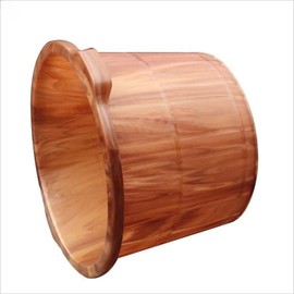 Harilla Foot Bath Bucket Foot Bath Foot Washing Bucket Spa Relaxation Multifunctional Foot Tub, Brown, Height 23 cm