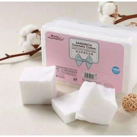 Pads De Algodón Cuadrados Toallitas Desechables 1000 Piezas