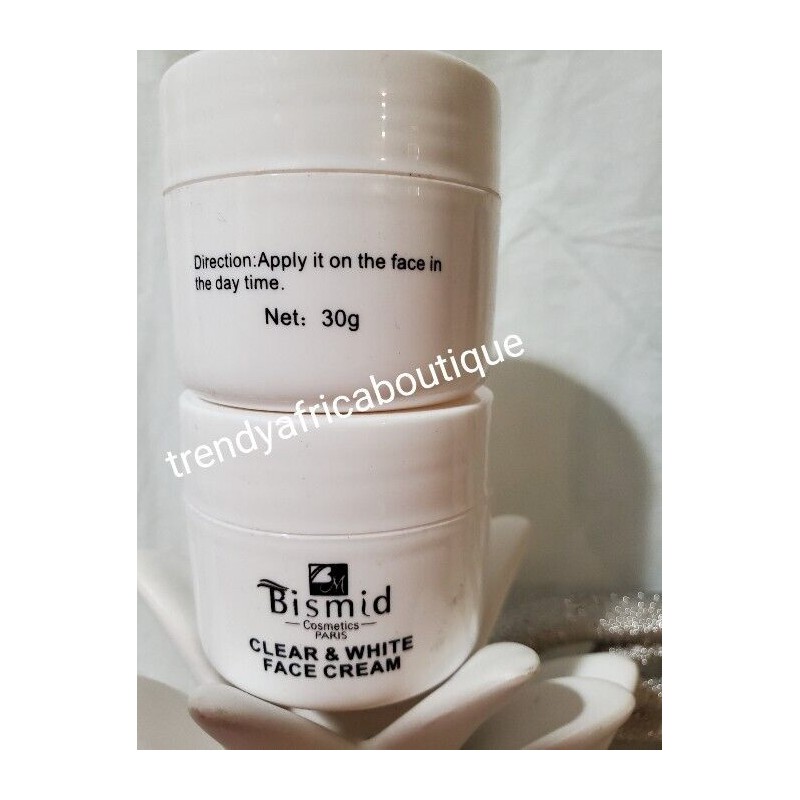 Bismids Cosmetic Paris Clear & White DAY TIME Face Cream.