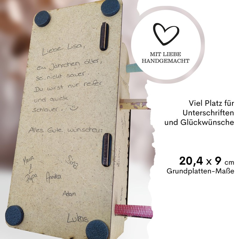 Kaffee Geschenk - Kaffee 3D-Holzkarte | Geldgeschenke, Barista, Kaffeetasse, Gutschein