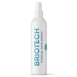 BRIOTECH Topical Skin Spray - Pure Hypochlorous Acid Spray für Anti Juckreiz, Hautausschlag, Sonnenbrand, Allergien - Beruhigendes Hypochlorige Säure Sprühnebel - sanft, alkoholfrei, 100 ml