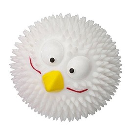 Ebi Lucky Bird Dog-Toy with Vanilla Flavour, 8/3 cm, White