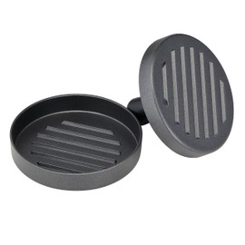Tefal K18511 Cast Aluminium Hamburger Press, Black/Grey