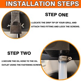 Upgraded Grease Drip Bucket Kit Replacement Parts for Traeger Pitboss Oklahoma Joe's, Also Fits Most Wood Pellet Grill & Offset Smokers