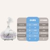 White Marble Ultrasonic Essential Oil Diffuser (300 mL)