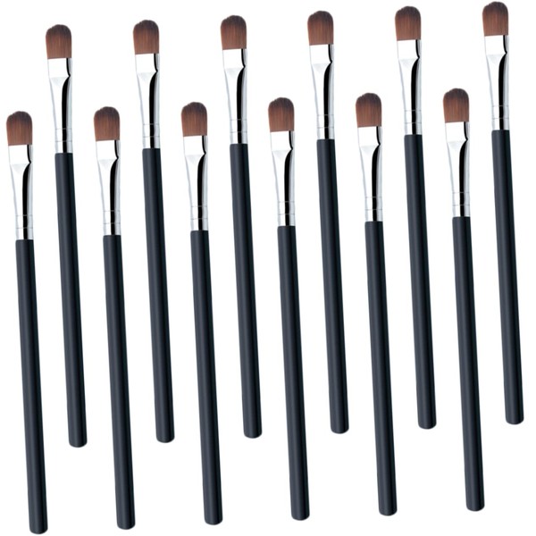 VICASKY 25pcs Portable Eye Makeup Brushes Compact Eyebrow Eyeshadow and