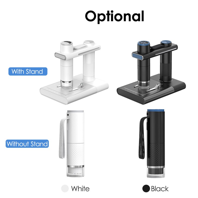 1200X Microscope Handheld Wireless WiFi Microscope Rechargeable Endoscope Magnifier Optical