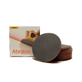 MIRKA Abralon 6 Inch 500 Grit Sanding Discs, 10 per Box