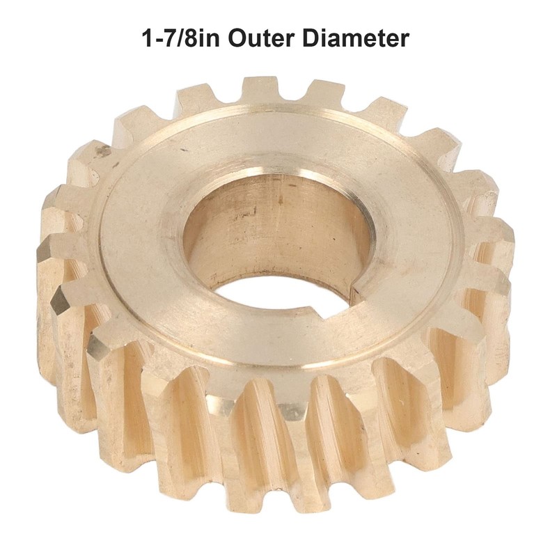 Worm Wheel Replacement Part, 20T Brass Worm Gear Accessories for