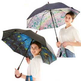 대구백화점 조지가스파 이중지 장우산 Daegu Department Store Georgia Gaspar Double Fabric Umbrella