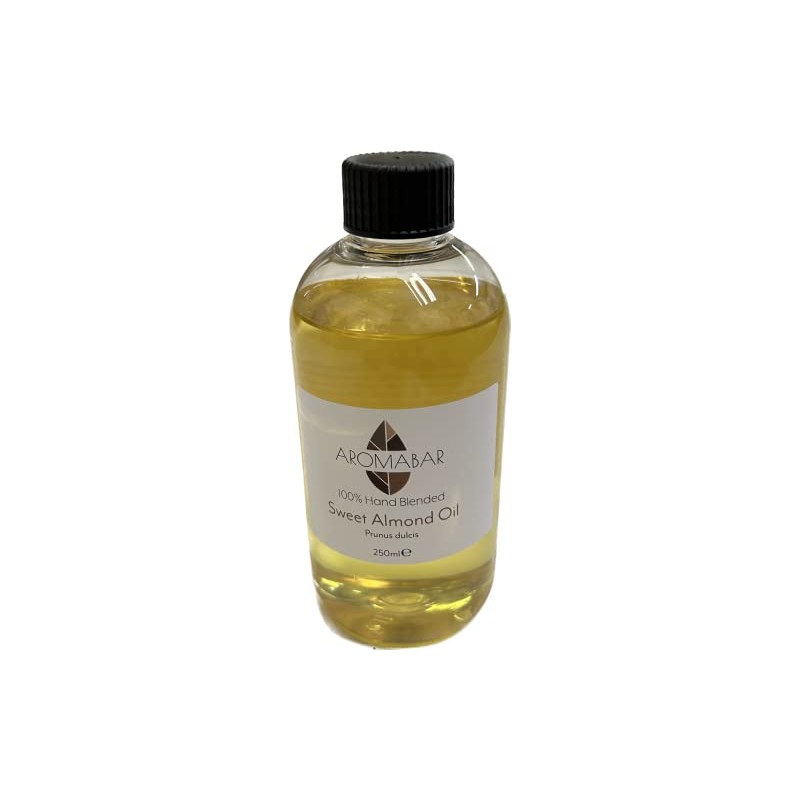 Sweet Almond Oil 250ml Pump Dispenser Aromatherapy Carrier 100% Pure