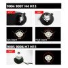 Kit Faros Delanteros Led 4 Lados Auto Hb5 9007 H4