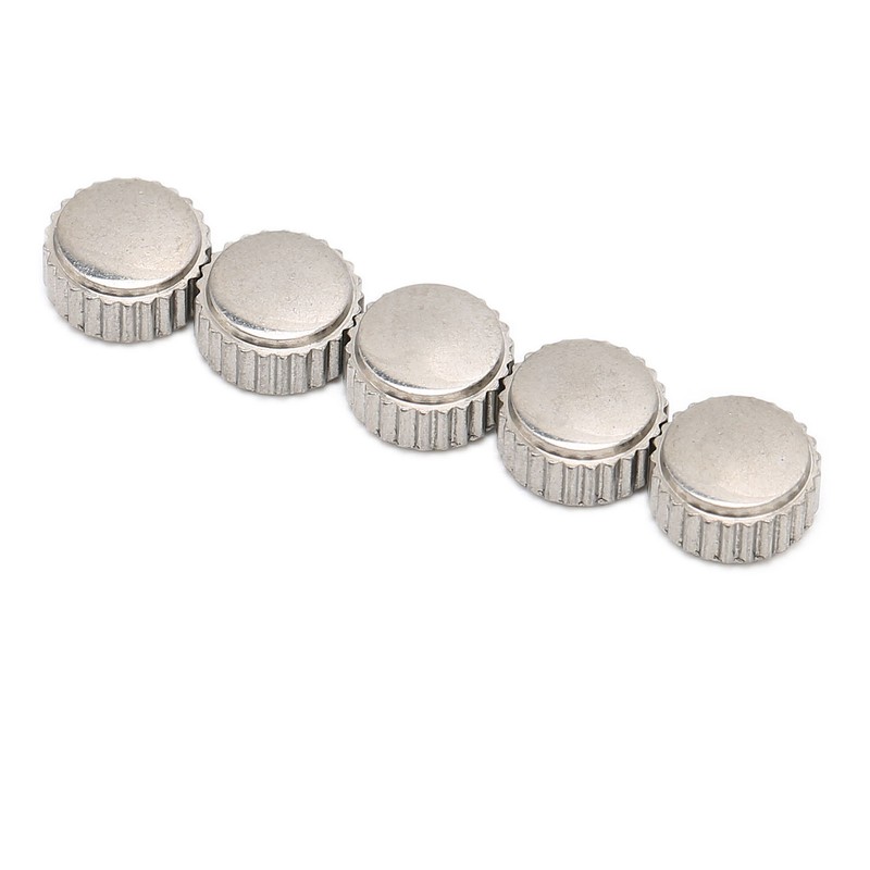 Watch Crown Spare Parts Silver Gold Steel Watch Head for