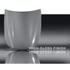 VViViD+ Ultra Gloss Nardo Dark Grey Vinyl Car Wrap Premium