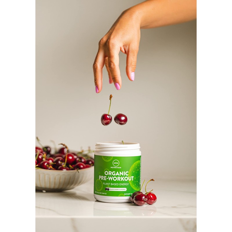 MRM Nutrition Organic Pre-Workout Powder | Island Fusion Flavored |