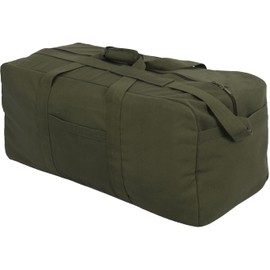 Rothco Canvas Jumbo Cargo Bag (FT822), Olive Drab