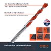Presch Universal Drill Bit Set Professional 5-Piece Carbide Multi-Purpose Drill