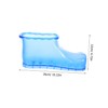 PACKOVE Foot Bathing Shoes Waterproof Foot Soaker Non-Slip Base High