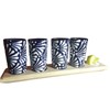 Tequila shot glasses, Handmade Tequila Set Includes 4 Ceramic 100%