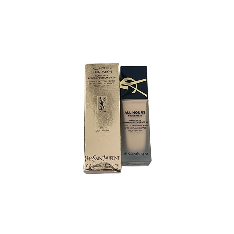 YSL All Hours Luminous Matte Foundation (LW7) Skin Foundation Concealer