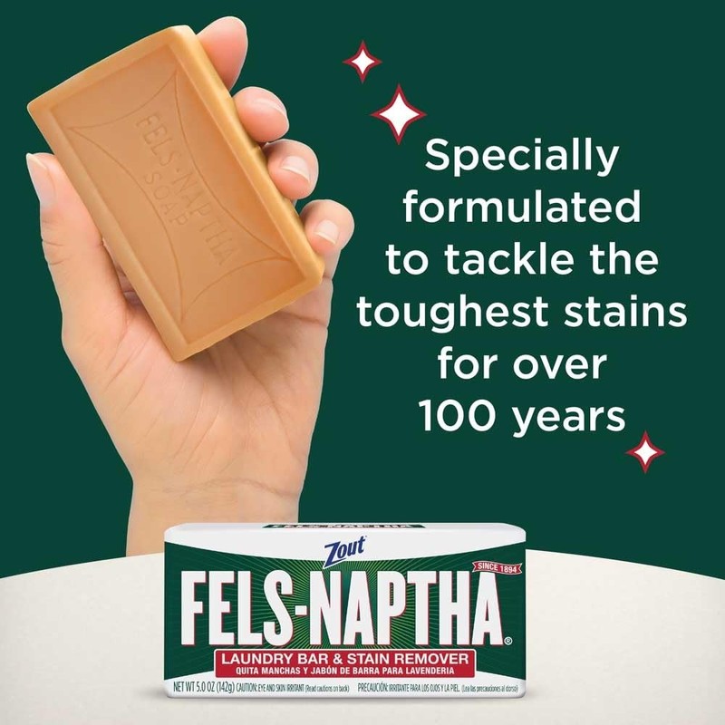 Fels Naptha Laundry Soap Bar - 5.0 oz - 2