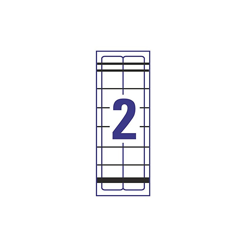 Avery Zweckform L4800 Security Filing Labels 192 x 38 mm,