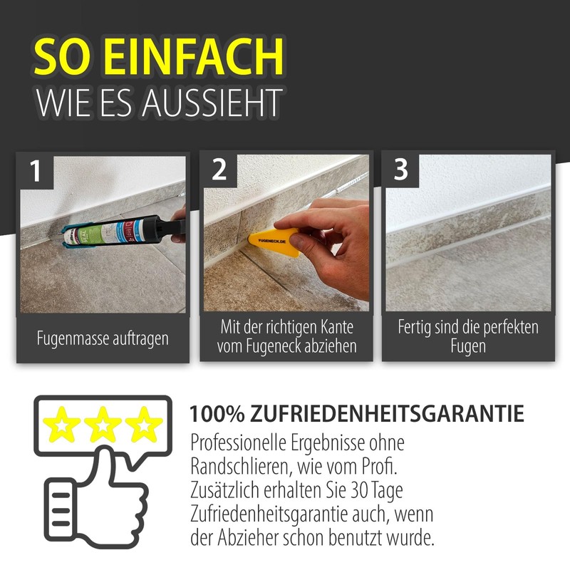 FUGENECK® - The perfect joint squeegee set with everything you