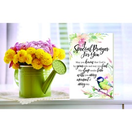 DEXSA A Special Prayer For You Wood Plaque - Made in the USA - 6"x9" - Elegant Vertical Frame Wall & Tabletop Decoration | Easel & Hanging Hook | Christian Family Religious Home Decor Saying