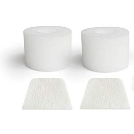 Nispira Replacement Filter Kit Set Compatible Shark IONFlex DuoClean Vacuum Part XPREMF10 & XPSTMF100. Fit Models IC205, IC205CCO, IF100 & IF200 Series, F200W, IR100, IR101, IR70