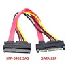 Cable De Extensión Sas A Sata,sff-8482 29 Pines A 22