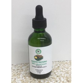 EMERALD LIFE AND BEAUTY Aceite Ratero Orgánico 1 Botella De 2 Oz