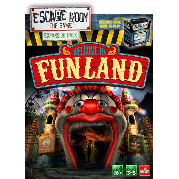Goliath 911737.008 Escape Room The Game Expansion Pack: Welcome to