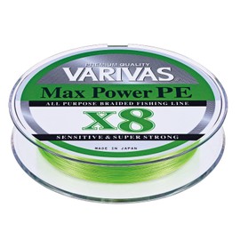 VARIVAS (バリバス) Line Max Power PE X8 Lime Green 200m 0.6