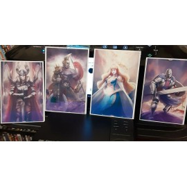 labello12012 Deck Heroes Postcards (Matte Paper)