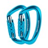 BRAVESHINE Carabiner Hook, 12KN Twist Lock Carabiner 80 mm Aluminium