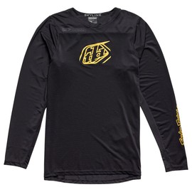 Troy Lee Designs Skyline Ls Jersey, Iconic Black, Large