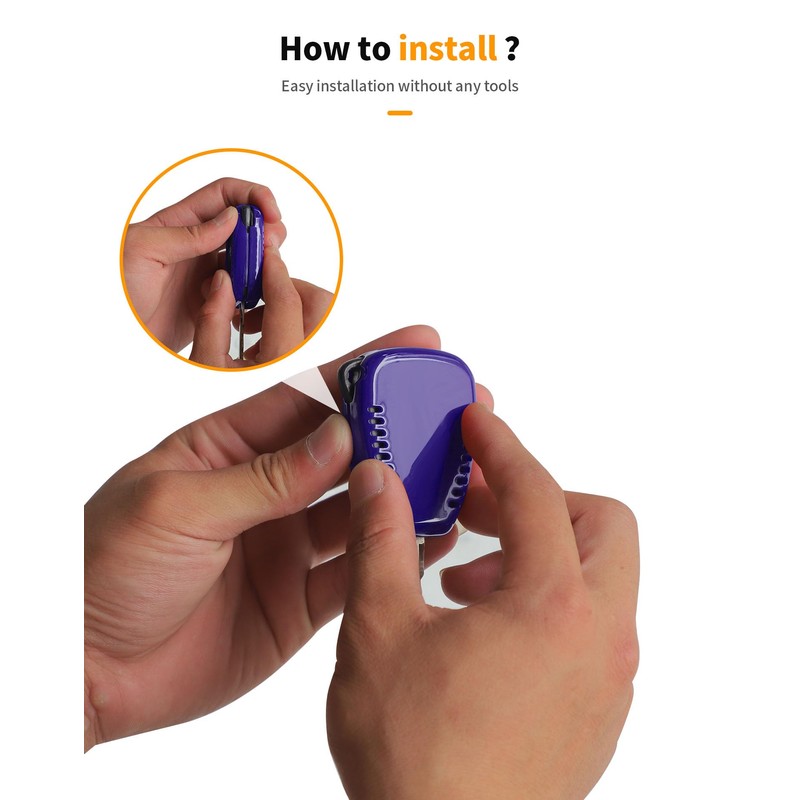 Hoolcar Key Fob Cover Key Holder Shell Remote Control Smart