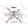 TRW BWA129 Wheel Cylinder
