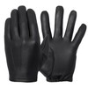 Tough Gloves Elite Leather Patrol Gloves (Lined) for Police, Driving,