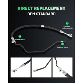SCITOO Power Steering Hose Pressure Hose Line Assembly Fit For Acura MDX 2007 2008 2009 Replace OE 53713-STX-A01