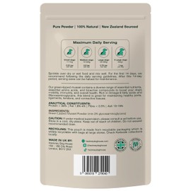 Green Lipped Mussel Powder For Dogs (100 g) | Hip & Joint Care Supplement | 80 Daily Servings | Hackney Dog House